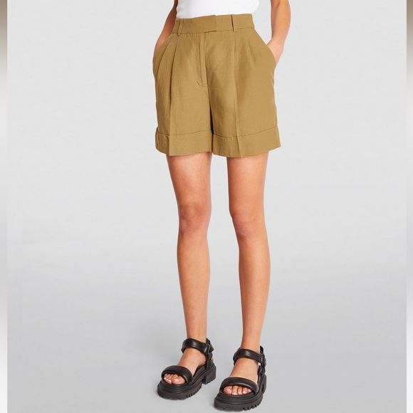 All Saints Pants - All Saints Deri Lyn Linen Blend Shorts(NWOT)